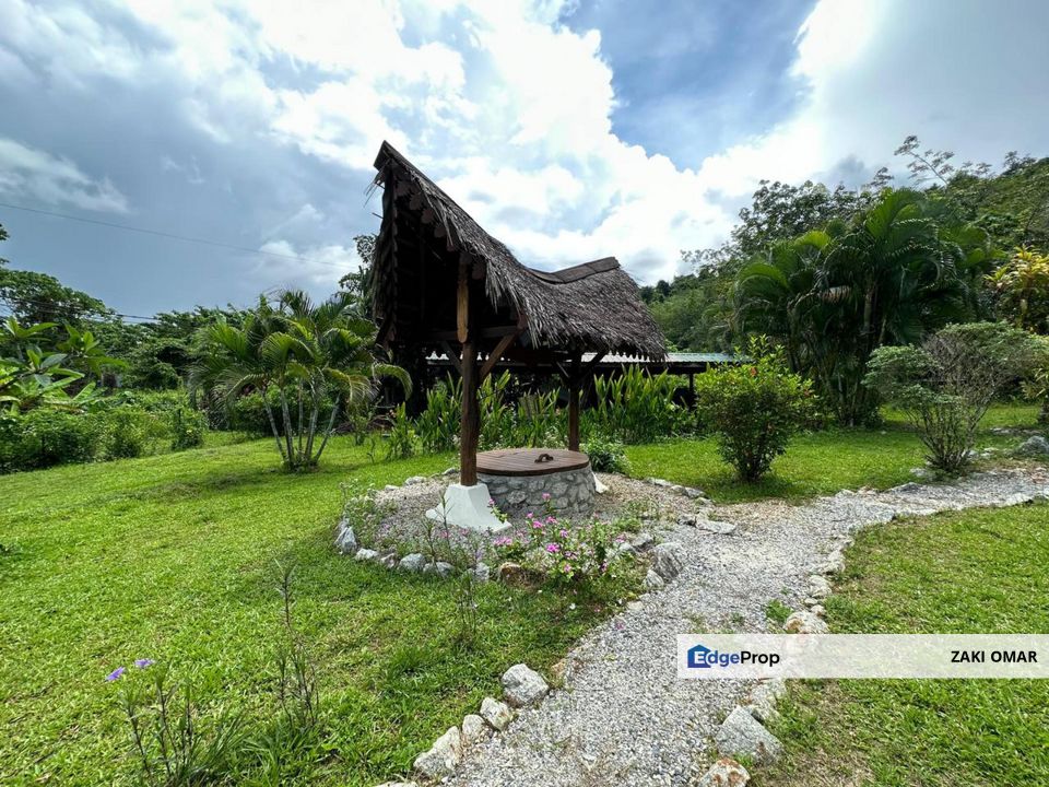 Langkawi Kedah Traditional Malay Villa Resort For Sale 5 Star Rated With Scenic Hill & Paddy View, Kedah, Langkawi
