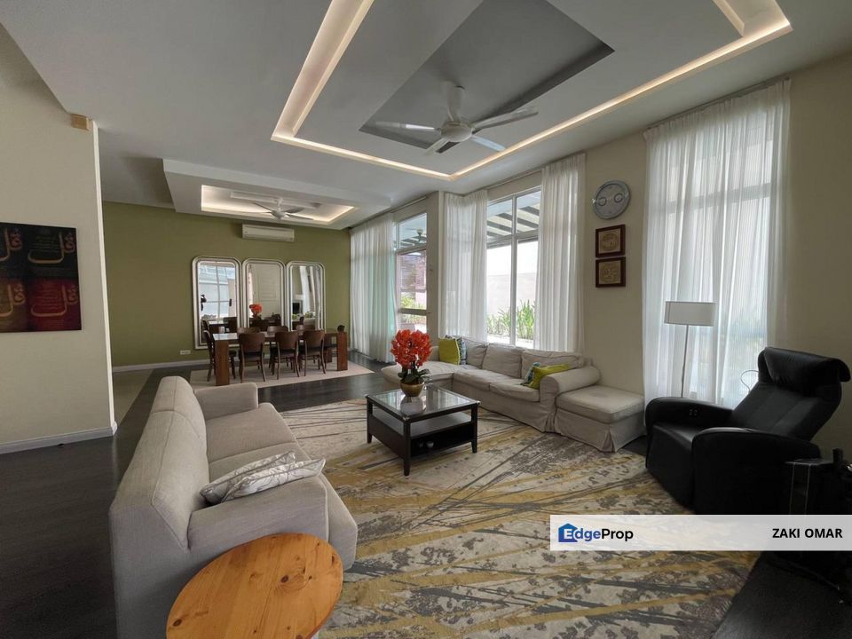 Glenmarie Subang, 3 Storey Zero Lot Bungalow For Sale, Fully Furnished, Selangor, Glenmarie