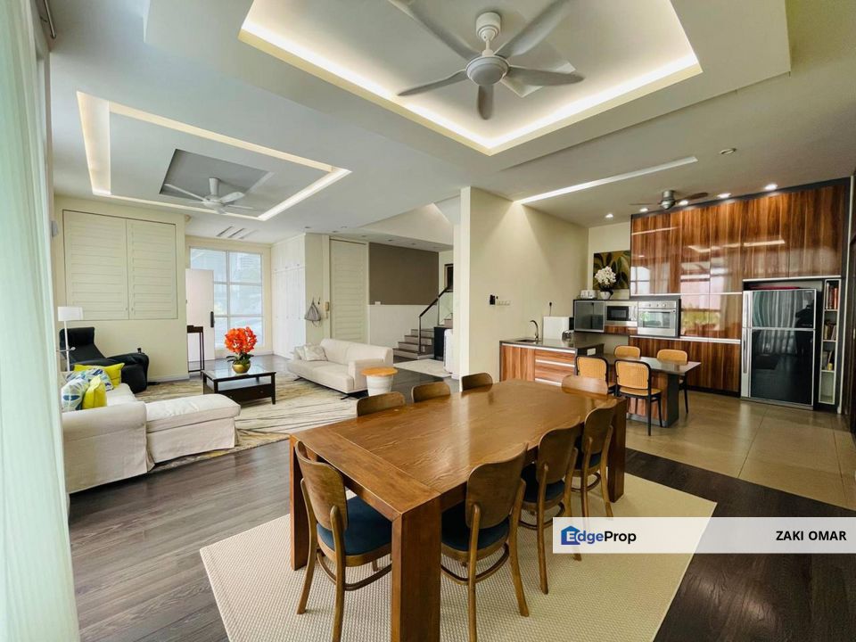 Glenmarie Subang, 3 Storey Zero Lot Bungalow For Sale, Fully Furnished, Selangor, Glenmarie