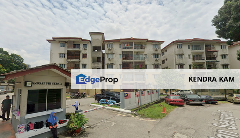 LELONG Property No. C117, Seraya Apartment, Jalan Seksyen 3/1A, Taman Kajang Utama, 43000, Kajang, Selangor, Selangor, Kajang