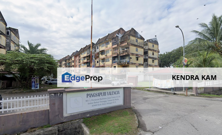 LELONG Property No. A-3D, Pangsapuri Valencia, Jalan Tokoh 25/28, Taman Sri Muda, Seksyen 25, 40400, Shah Alam, Selangor, Selangor, Shah Alam