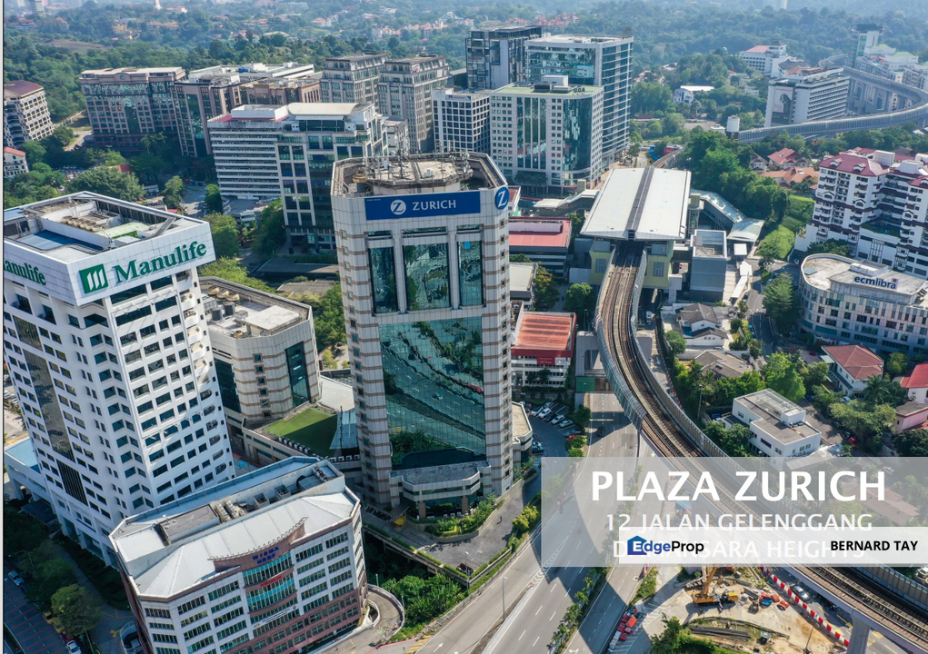 Plaza Zurich,  Bukit Damansara, Kuala Lumpur Office For Rent Bare Unit, Kuala Lumpur, Damansara Heights