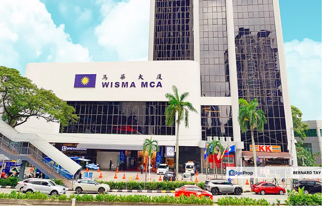 Wisma MCA, KLCC, Jalan Ampang, Kuala Lumpur - Bare Office Space for Rent, Kuala Lumpur, KLCC