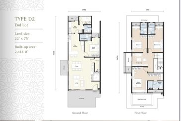 2sty ENDLOT superlink @ Irama Villa 2, Bandar Kinrara