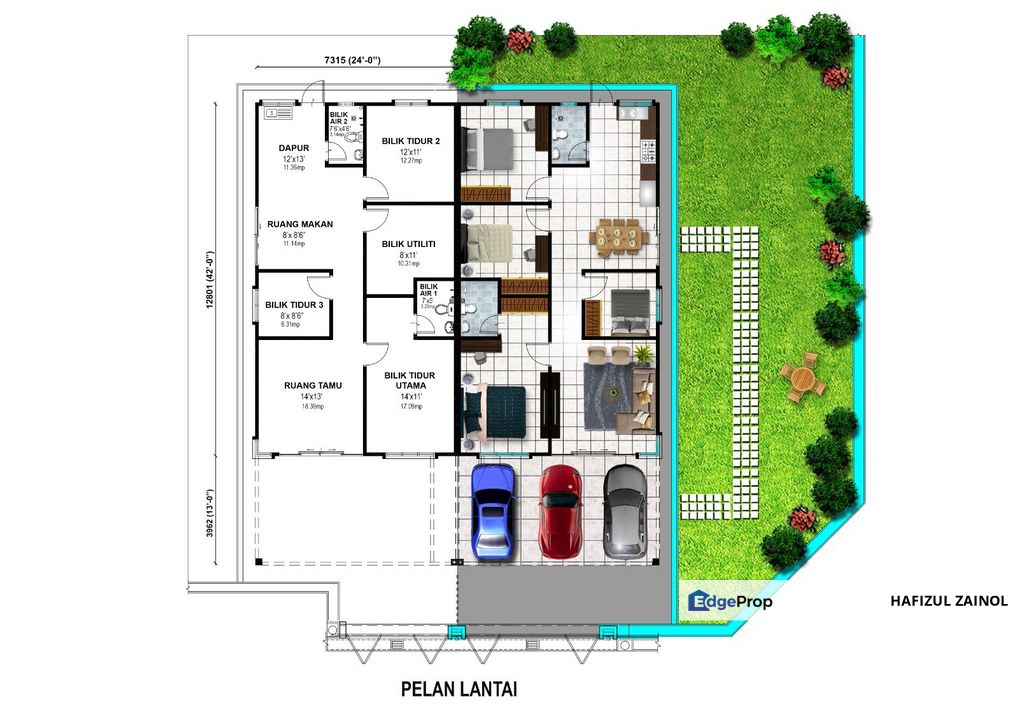 RUMAH BERKEMBAR SETINGKAT – TAMAN CENDANA 2, KUALA NERANG , Kedah, Padang Terap