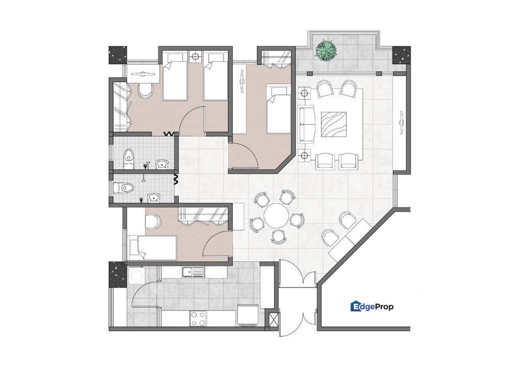Pandan Indah KL Le Jardine Condominium For Sale, Kuala Lumpur, Kampung Pandan