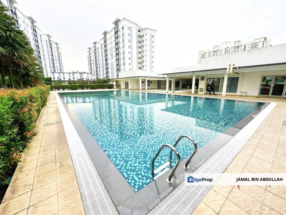 Apartment Seri Intan U13 Setia Alam CORNER UNIT & LOWER FLOOR For Sale, Selangor, Shah Alam