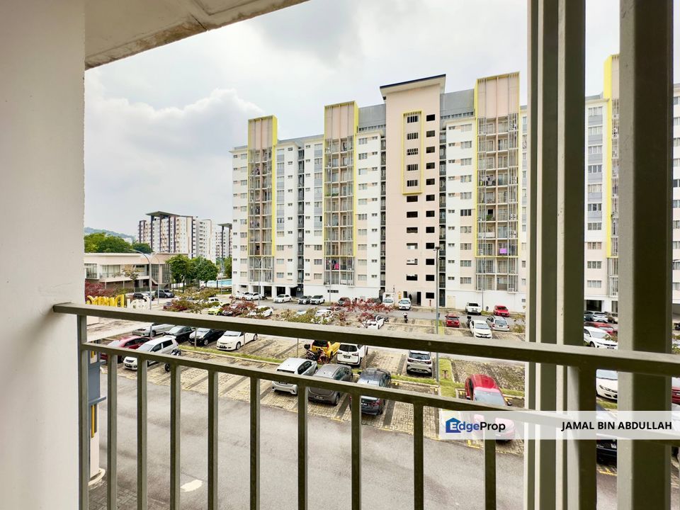 Pangsapuri Seri Pinang Setia Alam FULLY FURNISHED & LOWER FLOOR For Sale, Selangor, Setia Alam/Alam Nusantara