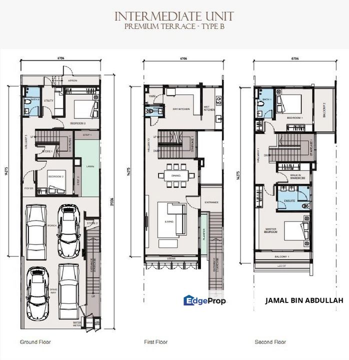 Tripple Storey The Mulia Residences Cyberjaya MODERN CONCEPT For Sale, Selangor, Cyberjaya