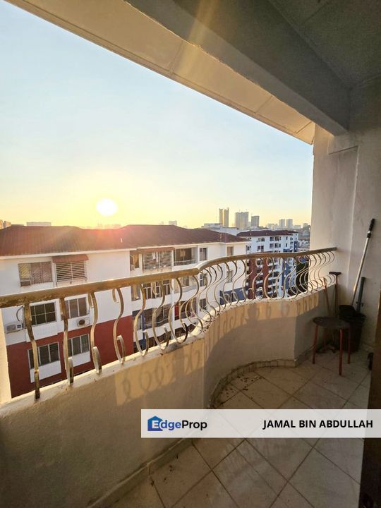 Apartment Desa Tasik Fasa 1A Sungai Besi KL BALCONY WITH OPEN VIEW For Sale, Kuala Lumpur, Sungai Besi