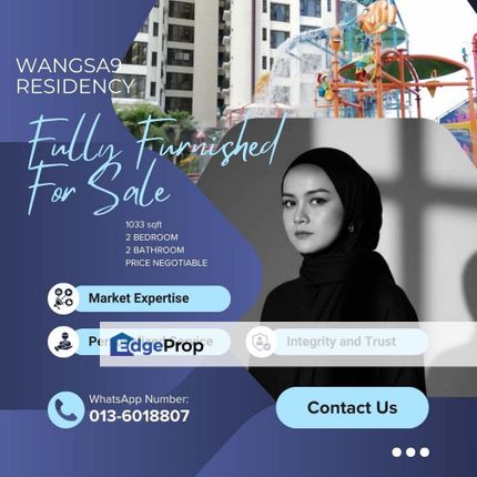 Wangsa9 Residency Wangsa Maju Fully Furnished, Kuala Lumpur, Wangsa Maju