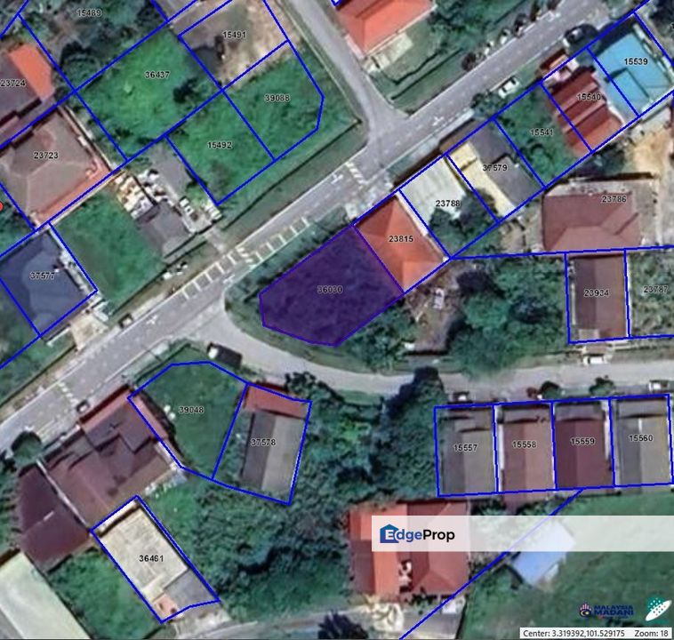 LOT Bungalow Jalan Sj 2 Sungai Bakau Kundang Rawang Residential Land For Sale, Selangor, Bandar Country Homes