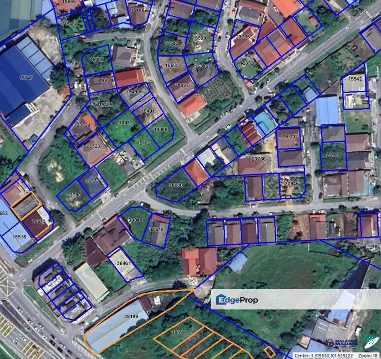 LOT Bungalow Jalan Sj 2 Sungai Bakau Kundang Rawang Residential Land For Sale, Selangor, Bandar Country Homes