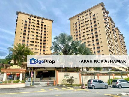 Putra Villa Condominium Gombak, Kuala Lumpur For reny - Fully Furnished Unit Walking Distance LRT, Kuala Lumpur, Gombak