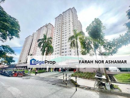 Mawar Apartment Sentul, Kuala Lumpur For Sale - Nice Unit & Walking Distance to LRT, Kuala Lumpur, Sentul