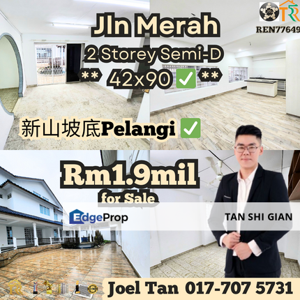 JB Town, Taman Pelangi SemiD for Sale, Johor, Johor Bahru