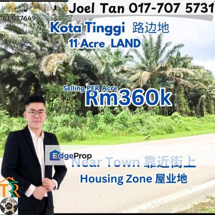 Kota Tinggi, Lukut Cina Land for Sale, Johor, Kota Tinggi