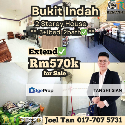 Bukit Indah Zone B House for Sale, Johor, Johor Bahru