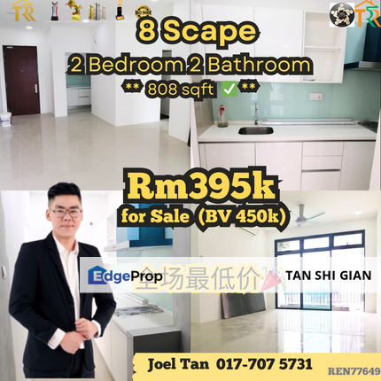 8Scape Residences 2bedroom Apartment, Johor, Johor Bahru