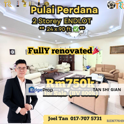 Pulai Perdana Endlot House for Sale, Johor, Skudai