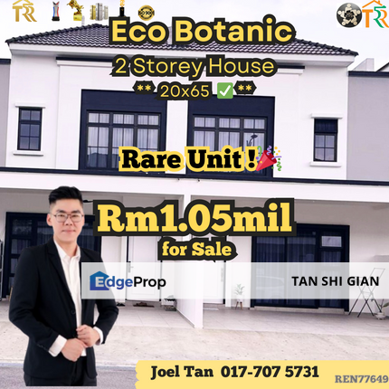 Eco Botanic, The Tate Terrace for Sale, Johor, Nusajaya