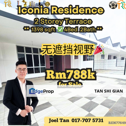Impian Emas, Iconia Residence House for Sale, Johor, Johor Bahru