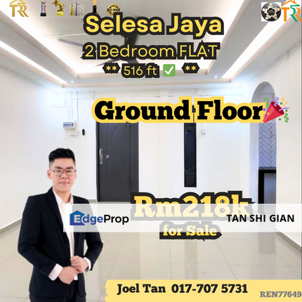 Selesa Jaya Ground Floor Flat, Johor, Skudai