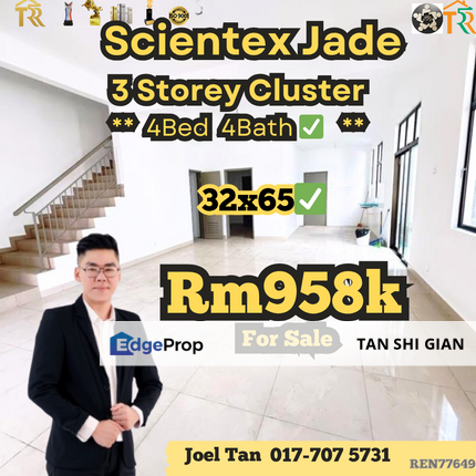 Scientex Jade, Mutiara Mas Cluster House , Johor, Skudai