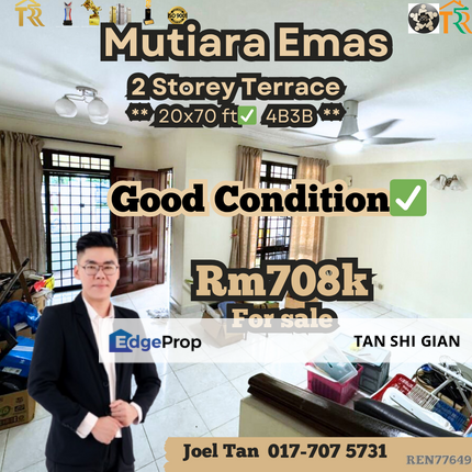 Mount Austin Terrace for Sale, Johor, Johor Bahru