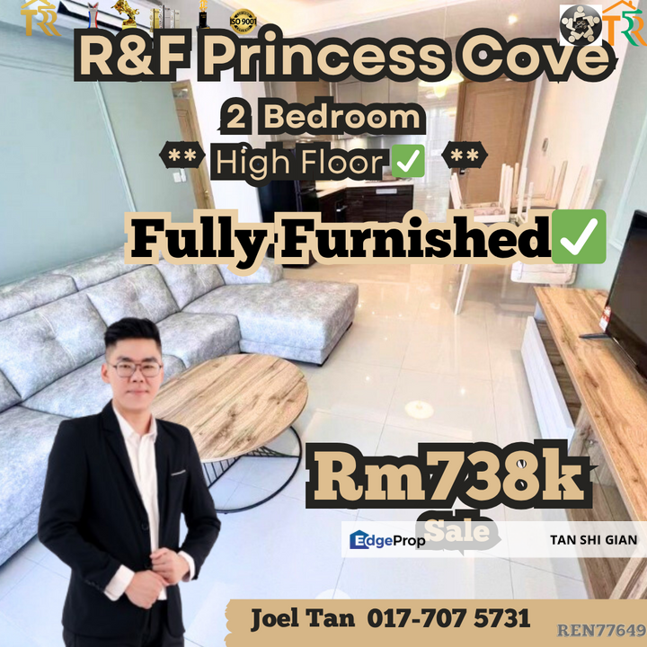 R&F Princess Cove 2B2B for Sale, Johor, Johor Bahru