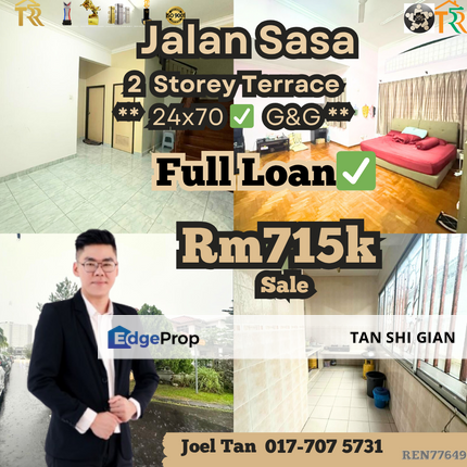 Taman Gaya Terrace for Sale, Johor, Ulu Tiram
