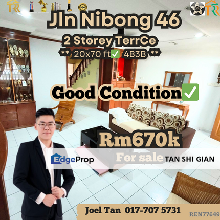 Taman Daya Terrace for Sale, Johor, Johor Bahru