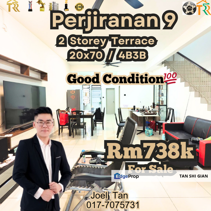 Bandar Dato Onn Terrace House for Sale, Johor, Johor Bahru