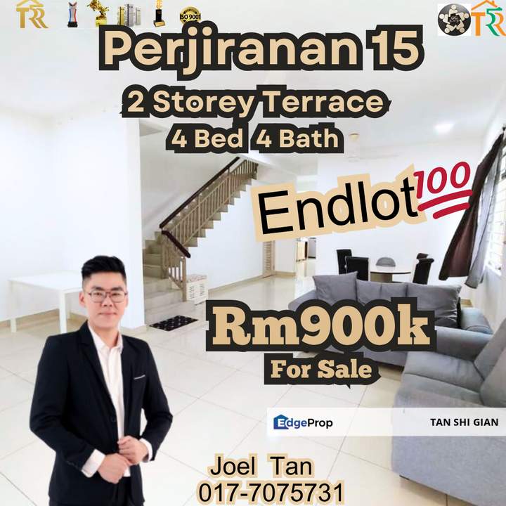 Bandar Dato Onn Endlot Terrace House for Sale, Johor, Johor Bahru