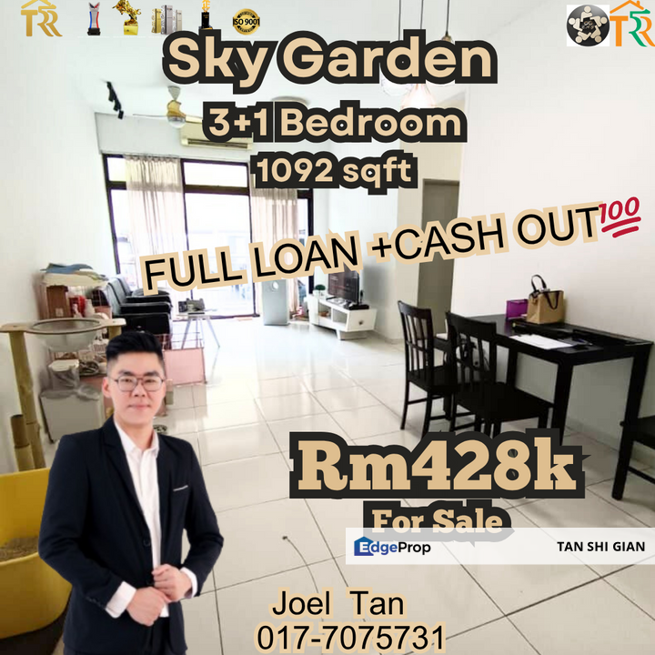 Setia Tropika, Sky Garden 3+1Bed for Sale, Johor, Setia Tropika