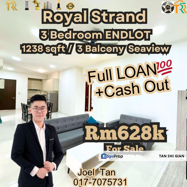Royal Strand 3bedroom Apartment for Sale, Johor, Johor Bahru
