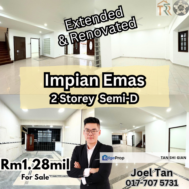 Impian Emas Semi-D for Sale, Johor, Skudai