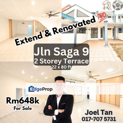 Desa Cemerlang 2Storey House for Sale, Johor, Ulu Tiram