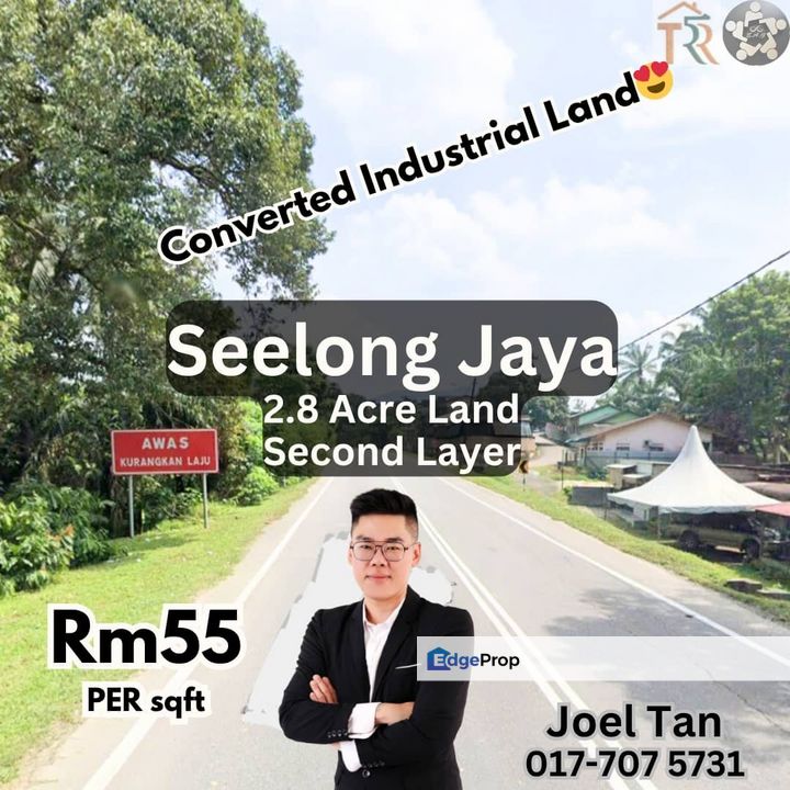 Senai, Seelong Jaya 2.8Acre Industry land for Sale, Johor, Senai