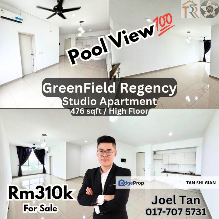Greenfield Regency Studio for Sale, Johor, Tampoi