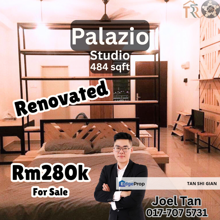 Mount Austin Palazio Studio Apartment for sale , Johor, Johor Bahru