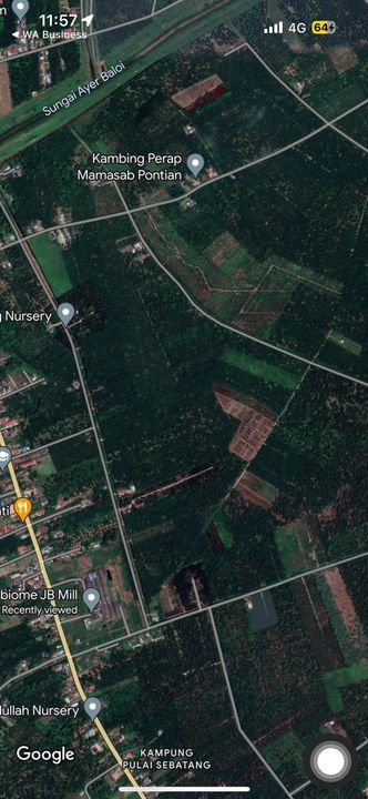 Pontian, Ayer Baloi 1.84Acre Land for Sale, Johor, Pontian