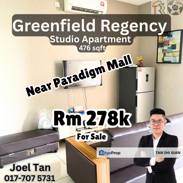 Greenfield Regency Studio for Sale , Johor, Tampoi