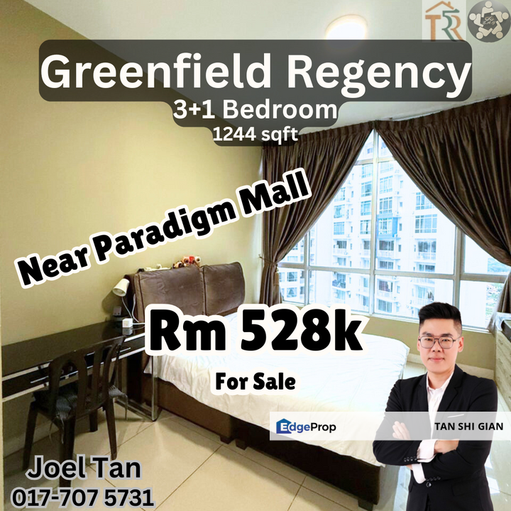 Greenfield Regency 3+1bed for sale , Johor, Tampoi