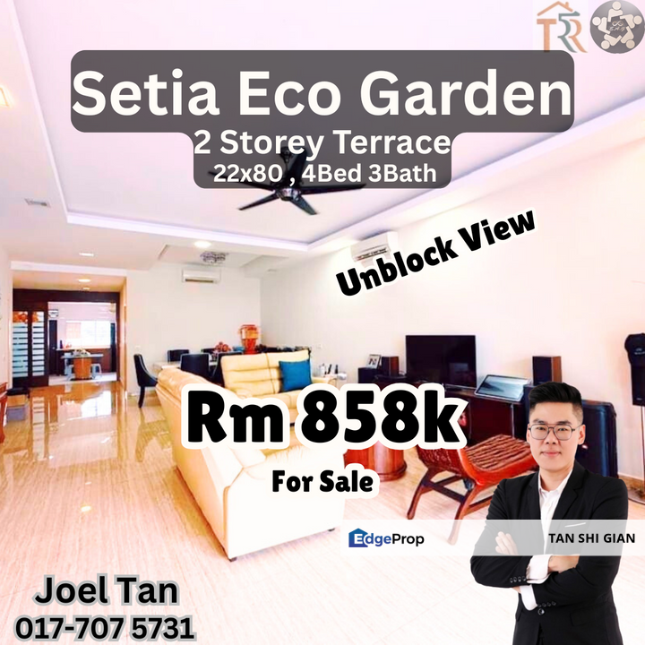 Setia Eco Garden 2Storey Terrace House for Sale , Johor, Gelang Patah