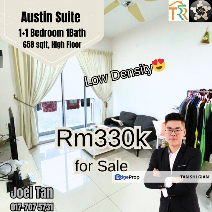 Austin Suites 1+1Bedroom unit for Sale , Johor, Johor Bahru