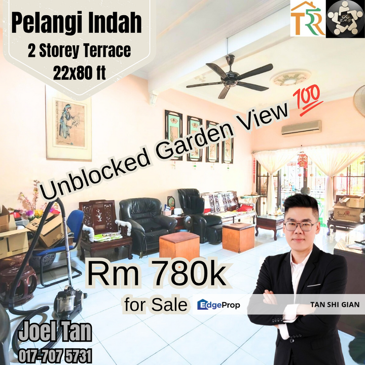 Pelangi Indah 2Storey Terrace House for Sale , Johor, Ulu Tiram