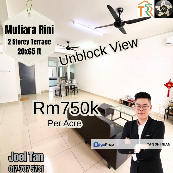 Mutiara Utama 2Storey Terrace for Sale, Johor, Skudai