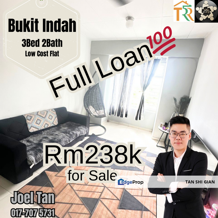 Bukit Indah 3bed Flat for sale , Johor, 