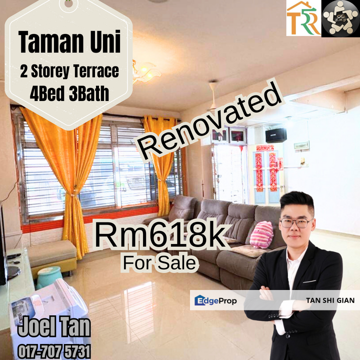 Taman Universiti 2Storey Terrace house for Sale , Johor, Skudai